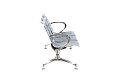 Посетителска пейка с 3 места КАРМЕН CR-1030-3 - сребърна