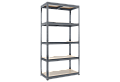 Метален стелаж STAR 180x90x45 см, до 350 кг на рафт - сив