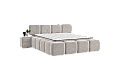 Тапицирана спалня с матрак LEGO 160 х 200 - крем 02