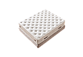 Тапицирана спалня с матрак MINI PUZZLE 160 х 200 - бежов 04