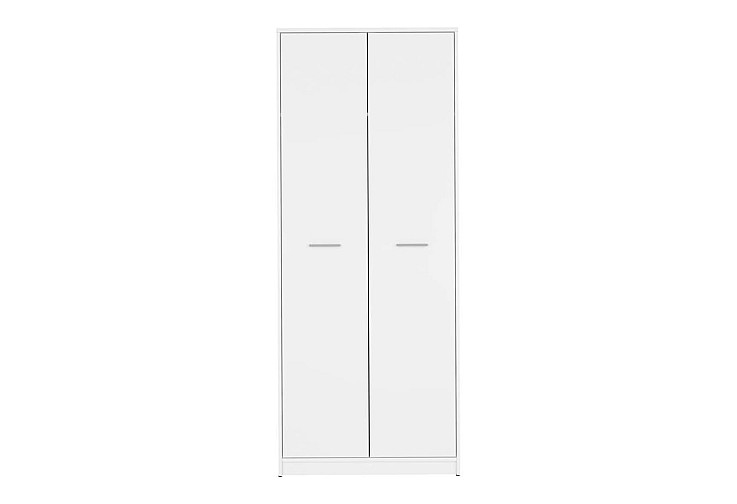 Двукрилен гардероб NEPO PLUS SZF2D бяло