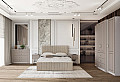 Тапицирано легло Boutique 160 / 200 кашмир / капучино мат