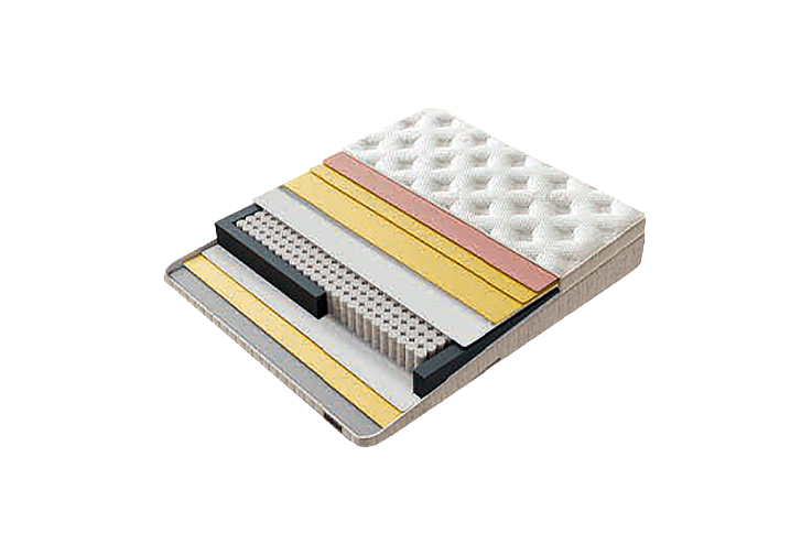 Тапицирана спалня с матрак MINI PUZZLE 180 х 200 - бежов 04