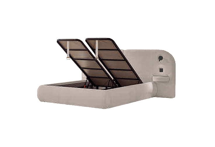 Тапицирана спалня с матрак ELYSIA 160 х 200 - мистичен пясък 28