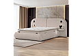 Тапицирана спалня с матрак ELYSIA 160 х 200 - мистичен пясък 28
