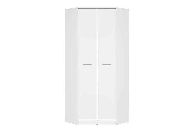 Ъглов гардероб NEPO PLUS SZFN2D бяло 