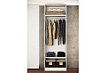 Двукрилен гардероб Dress 80