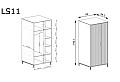 Гардероб LINKaSTYLES LS-11 кашмир