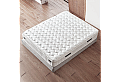 Тапицирана спалня с матрак ASTRA 140 x 200 - перла SY