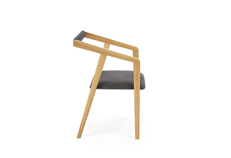 Трапезен стол AZUL 2 натурален дъб/ сиво