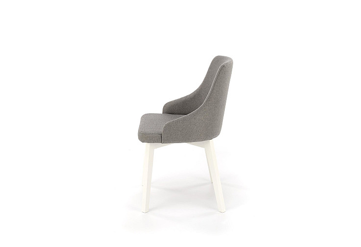 Трапезен стол TOLEDO бял / дамаска: Ineri 91