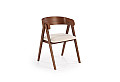 Трапезен стол K562 орех / светлобежов