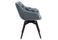 Трапезен стол BUXTON - сив DX-310