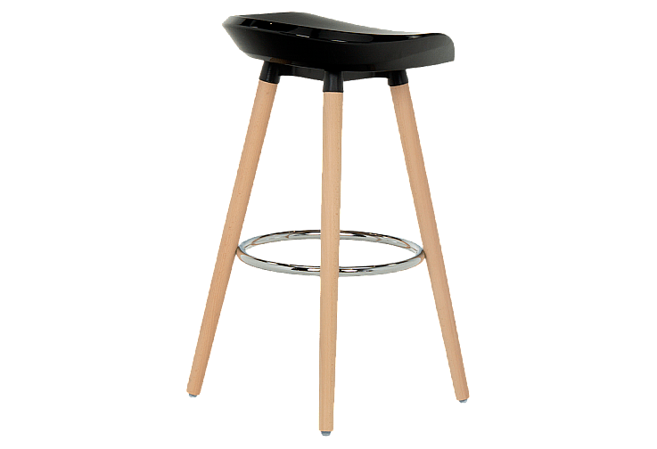 Бар стол ERIDU - черен