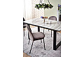 Разтегателна маса MARLEY бял мрамор / черно