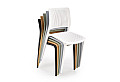 Трапезен стол K514 светлосин