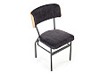 Трапезен стол SMART натурален дъб / черен