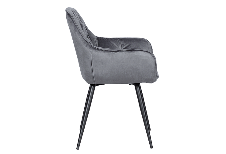 Трапезен стол LATINA - тъмносив