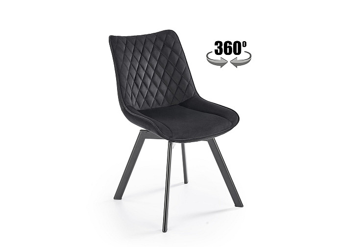 Трапезен стол K520 черен