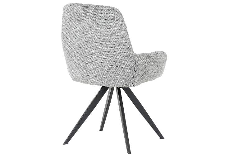 Трапезен стол ASCOT - сив B 90