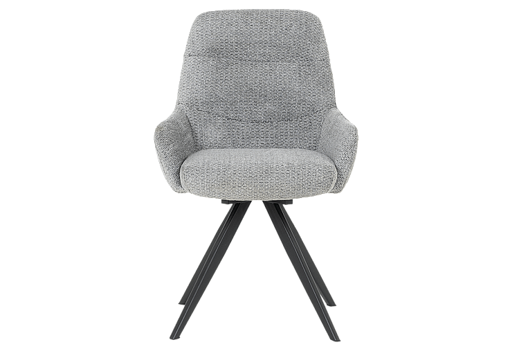 Трапезен стол ASCOT - сив B 90