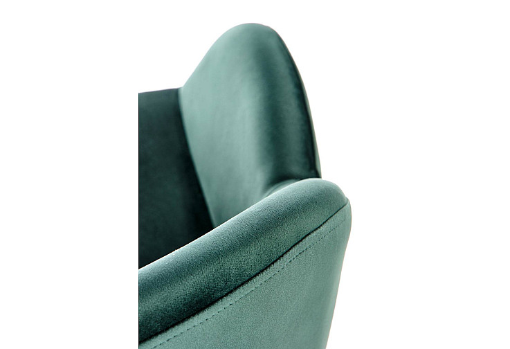 Трапезен стол K480 тъмнозелен