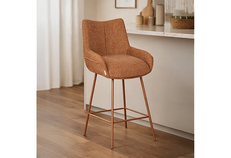 Бар стол WARNES - канела