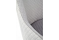 Трапезен стол TOLEDO 3 черно / дамаска: MONOLITH 85 (светлосиво)