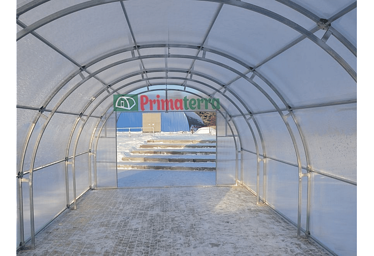 Оранжерия Primaterra MAXI 4,1x20x2,96 м ПК-6 мм
