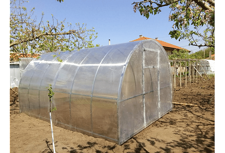 Оранжерия Primaterra PLUS 3х4х2,1 м ПК-4 мм